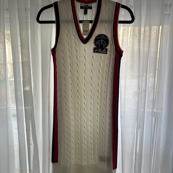 Brooks Brothers x FILA Lawn Sweater Dress💌 - Picture 3 of 6